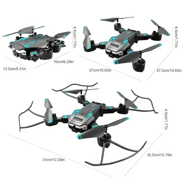 New G6 Professional Foldable Quadcopter Aerial Drone S6 HD Camera GPS RC Helicopter FPV WIFI Obstacle Avoidance Toy Gifts 2