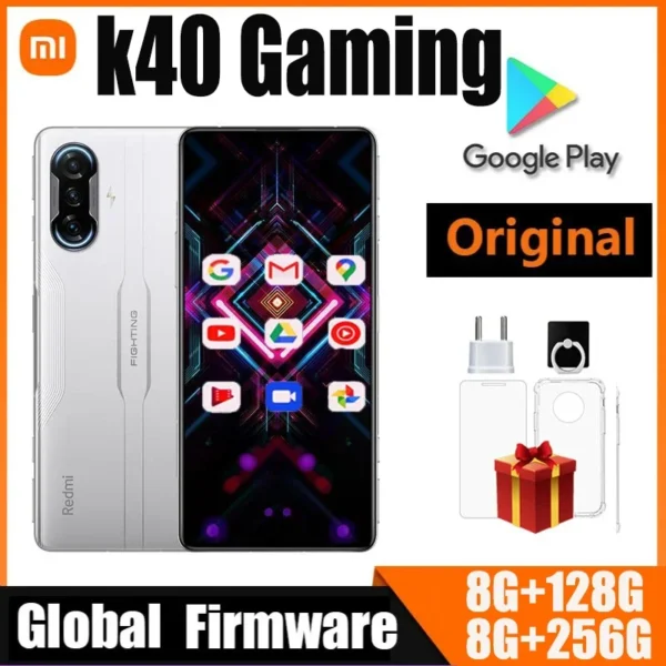 Global ROM Original Xiaomi Redmi K40 Gaming Smartphone Android 11 MIUI 12.5 Octa Core 67W Fast Charging 5G cellphone 1