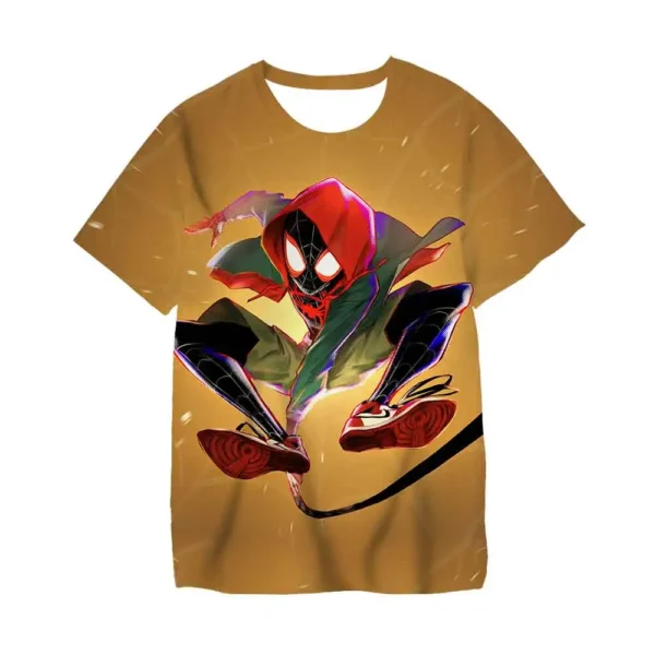 2 3 4 5 6 7 8 9 Year Boys Spiderman Tshirt Kids Clothes Boys T-shirt Girls Clothes Boys Kids T-shirt Fashion Tops 1