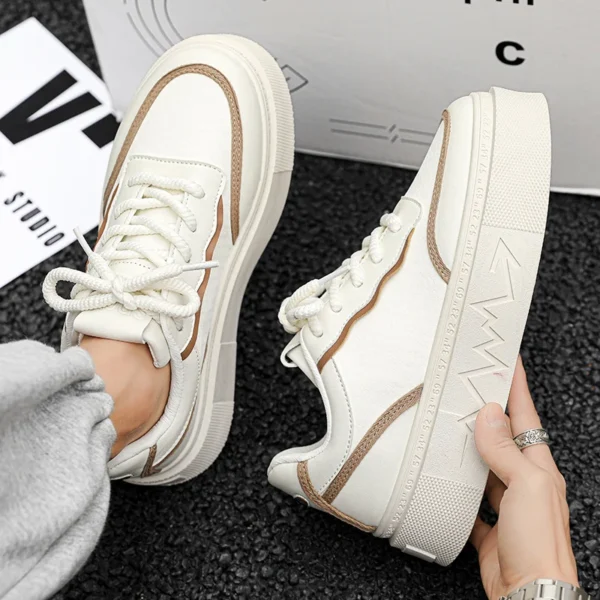 2024 Fashion Canvas Men's Shoes Breathable Outdoor Walking Non-slip Casual Shoes Men Sneakers Vulcanized Shoes Zapatillas Hombre 4