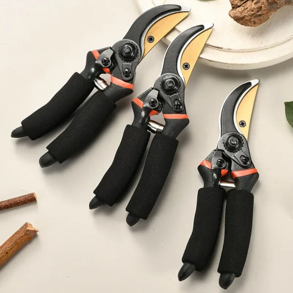 Garden Pruning Shears Plant Trim Horticulture Hand Pruner Shrub Garden Scissor Orchard Branch Shear Professional Pruning Tool 6