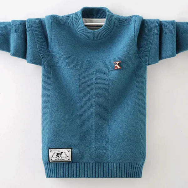 Children's sweater FALL Winter New Cotton Clothing Hedging  Sweater teenage boys Sweater Children's clothing 10 12 14 years 2