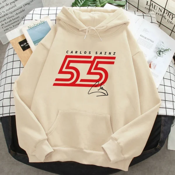 Carlos Sainz hoodies women streetwear 2023 Pullover sweatshirts female harajuku clothing 1