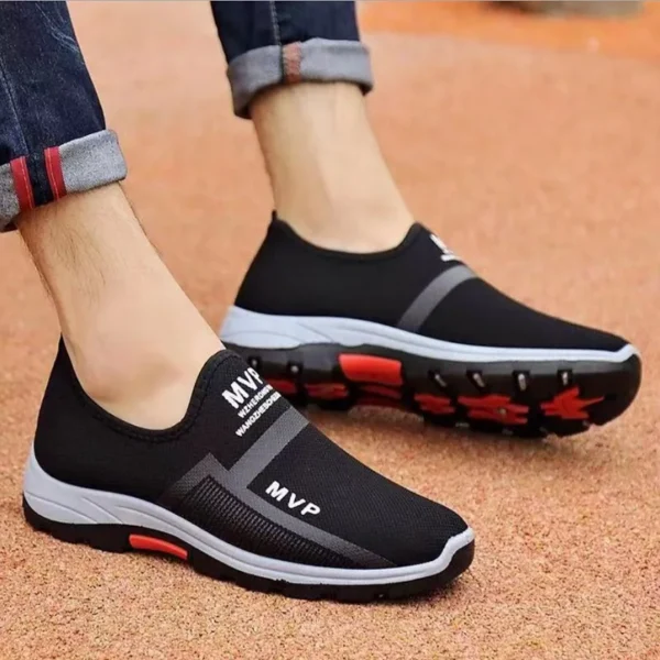 Slip on Mesh Men Shoes Lightweight Sneakers Men Fashion Casual Walking Shoes Breathable Slip on Mens Loafers Zapatillas Hombre 3