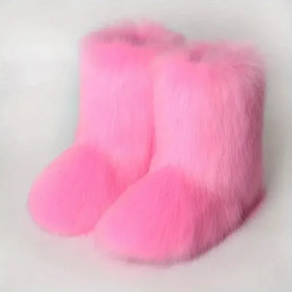 Y2g Fur Boots Winter Warm Fashion Snow Boots 2