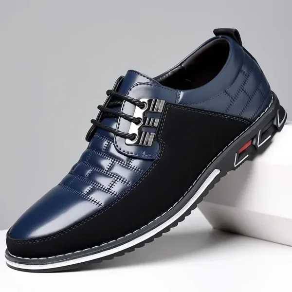 2023 Autumn Business Casual Shoes for Men Trend Classic Leather Shoes Outdoor Men Sneakers Sewing Breathable Men's Dress Shoes 3