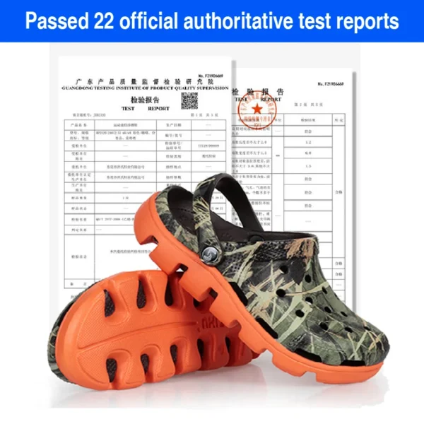 SATIHU Clogs Shoes For Men's And Women Lovers Parent Child Summer Wear-resistant Multicolor Slippers Sandals Camouflage Beach 5