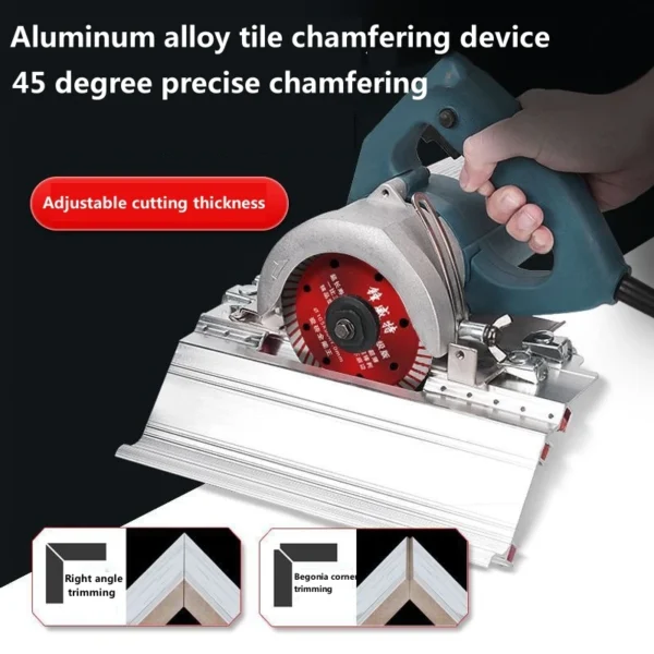 Tiling 45 Degree Angle Cutting Machine Support Mount Ceramic Tile Cutter Seat Chamfer for Stone Building Tool Corner Cutting 1