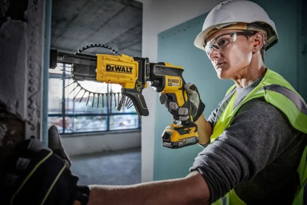 DEWALT DCF620 DCF6202 Brushless Cordless Drywall Screw Gun 20V Lithium Power Handheld Collated Drywall Screw Gun Attachment Tool 6