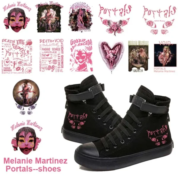 Melanie Martinez Portals Printed Shoes Hip Hop Shoes Sneaker Unisex Men Women Street Style Sports Commemorate Gift 1