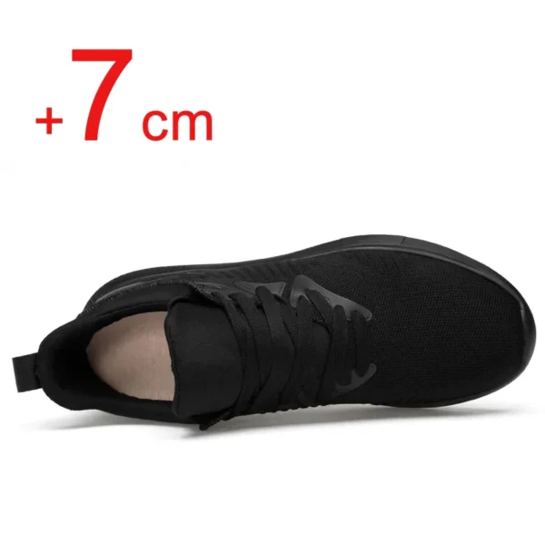 Sneakers Men Elevator Shoes Heightening Shoes for Men 7CM Increase Shoes Height Increase Insole 8CM Casual Taller Shoes 2