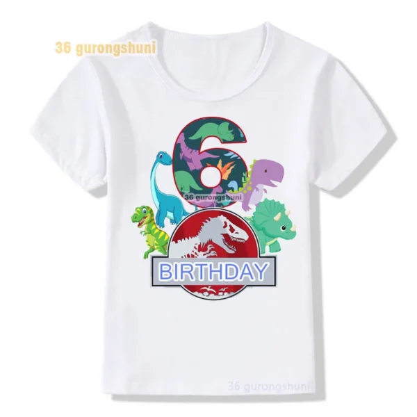 kids t shirt for boys park game kid clothing girls clothes tshirt boy 2 3 4 5 6 7 8 year birthday graphic tee children t-shirts 5