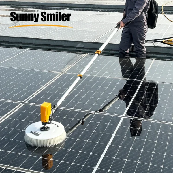 Sunnysmil Solar Cleaning Electric Brush Equipment Panel Clean Machine PV Robot Cleaner Tool 3