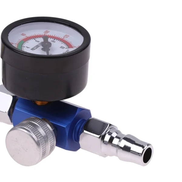 Spray Gun Air Regulator Gauge In-line Oil Water Trap Filter Separator JP/EU/US Adapter Pneumatic Tools For Airbrush 6