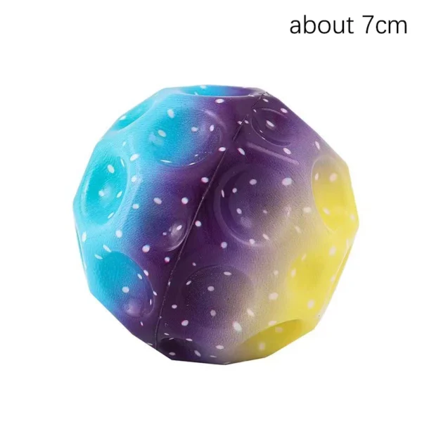 1PC Extreme High Bouncing Ball Space Ball Children Toys Porous Ball Interactive Stress Relief Toy 6