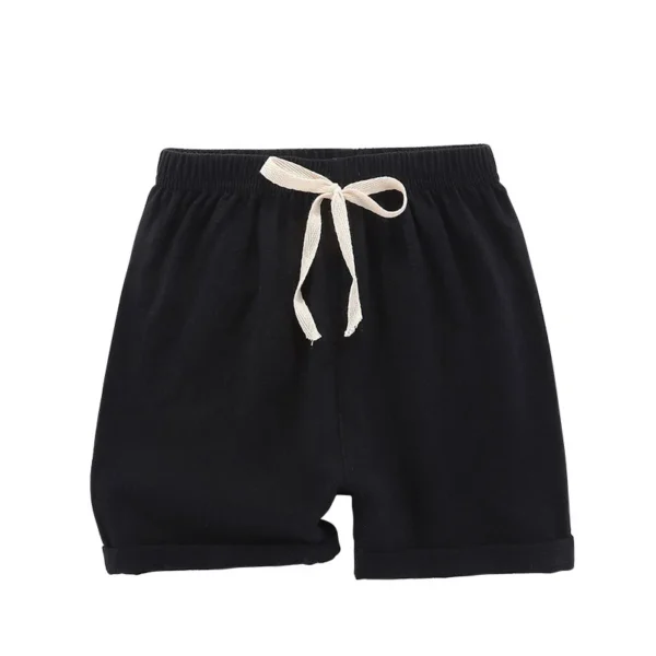 Boys Girls Shorts 2024 Cotton Linen Soft Children's Shorts for Kids Toddler 1 to 2 3 4 5 6 7 8 9 10 11 12 Years Summer Clothing 5