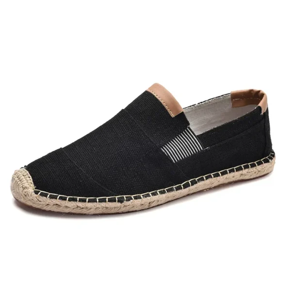 Mens Shoes Casual Male Breathable Canvas Shoes Men Chinese Fashion 2021 Soft Slip On Espadrilles For Men Loafers Driving Shoes 4