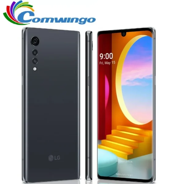 Original Unlock LG VELVET G9 G900VM G900TM 5G Mobile Phone 6.8'' NFC 6GB+128GB 48MP+16MP Octa Core Andriod SmartPhone 4G LTE 2