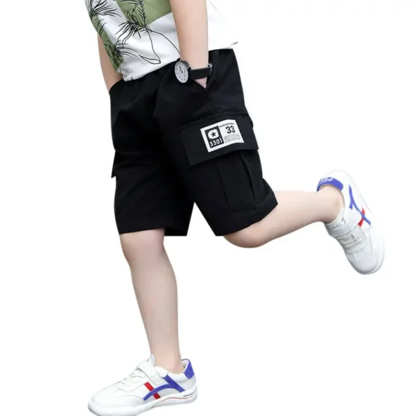 Boys Children Shorts Summer Fashion Kids Pants Clothes Child Boy Casual Shorts Teens Overalls Clothing 4 6 8 10 12 14 Years Boy 6