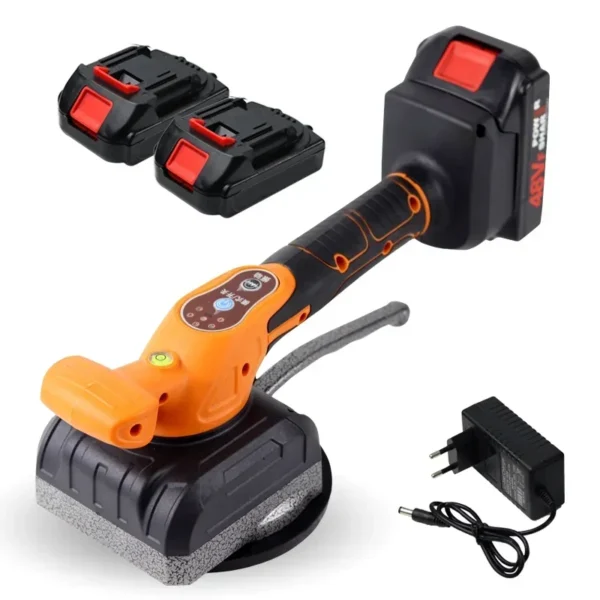 Professional 48VF Automatic Electric Tiling Machine 5 Gears Rechargeable Floor Laying Leveling Tool Bubble Leveler Power Tools 2