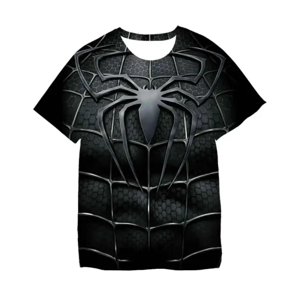 2 3 4 5 6 7 8 9 Year Boys Spiderman Tshirt Kids Clothes Boys T-shirt Girls Clothes Boys Kids T-shirt Fashion Tops 4