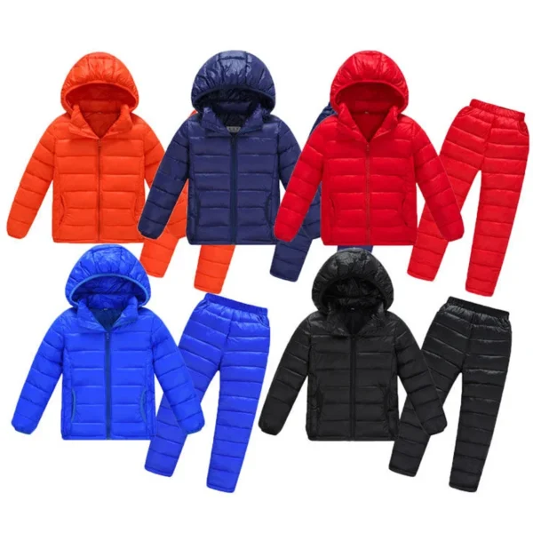 Winter Jackets for Children Boys Girls Autumn Down Coat Jacket Suit Windbreaker Costumes for 2 4 6 8 10 years Outfits Clothes 1