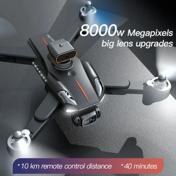 P11 Pro Max Drone 8K 5G GPS Professional HD Aerial Photography Dual-Camera Obstacle Avoidanc Brushless Quadrotor Children Gifts 4