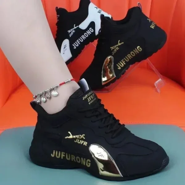 Shoes for Women Summer New Breathable Ladies Lace Up Sports Platform Sneakers Women Walking Designer Shoes Zapatos De Mujer 4