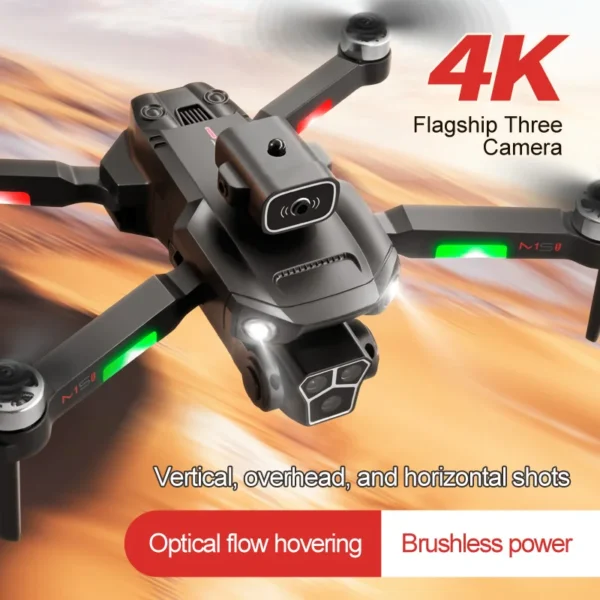 New M1s Mini Drone 4K Professinal Three Camera Wide Angle Optical Flow Localization Four-way Obstacle Avoidance RC Quadcopter 6