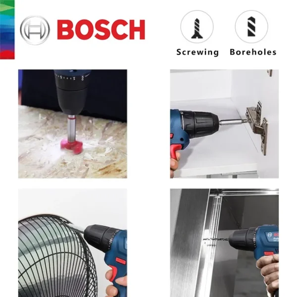 Bosch Professional Electric Drill GSR 120-LI 12V Cordless Electric Hand Drill Multi-Function Home DIY Screwdriver Power Tools 3