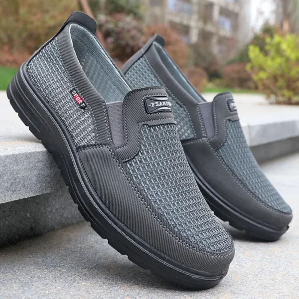 Canvas Shoes Men Classic Loafers Men Casual Shoes Breathable Walking Flat Men Shoes Sneakers Plus Size 2023 3