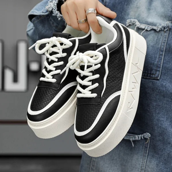 2024 Fashion Canvas Men's Shoes Breathable Outdoor Walking Non-slip Casual Shoes Men Sneakers Vulcanized Shoes Zapatillas Hombre 3