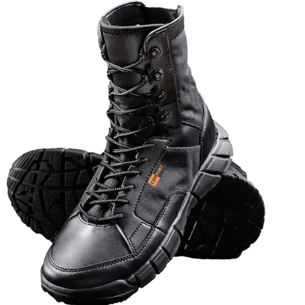 Lightweight Men's Tactical Shoes Combat Boots Military Training Lace Up Waterproof Outdoor Botas Hiking Breathable Army Shoe 4