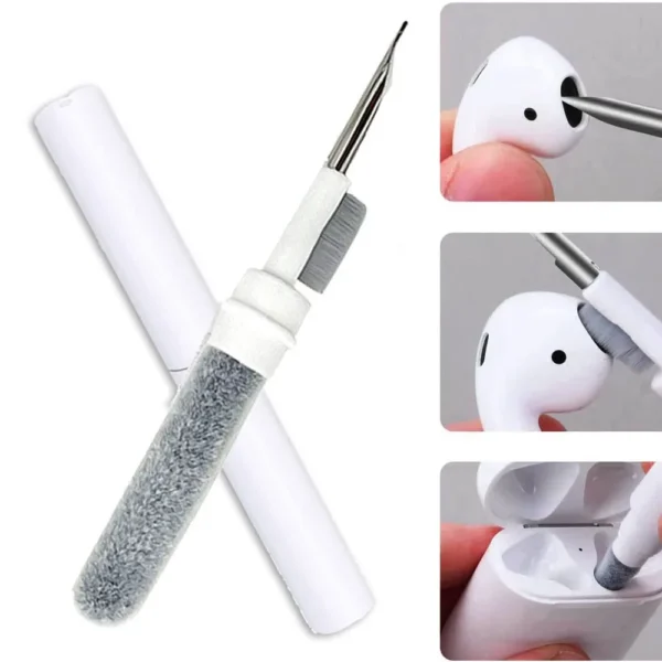 Bluetooth Earphones Cleaner Kit for Airpods Pro 1 2 Earbuds Pen Brush Wireless Headphones Case Cleaning Tools for Iphone Samsung 1