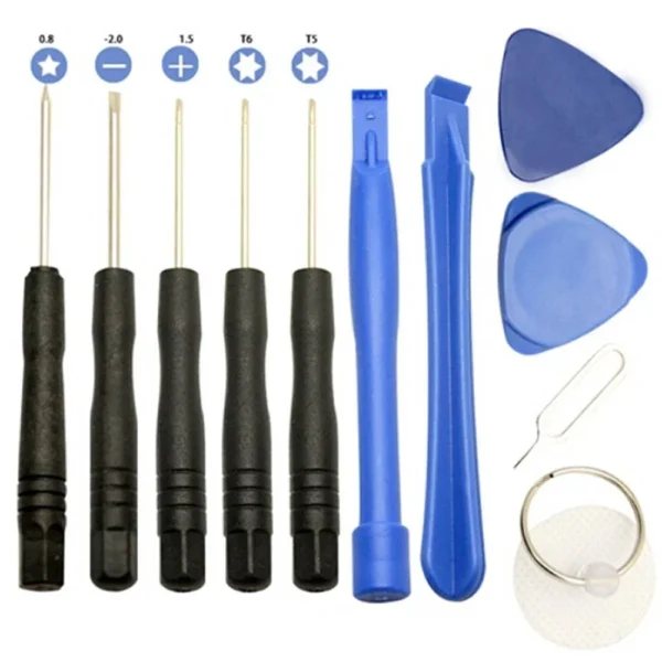 11Pcs/Set Mobile Phones Opening Screen Pry Bar Repair Tool Kit SmartPhone Disassemble Screwdriver Sets for IPhone Samsung Xiaomi 1