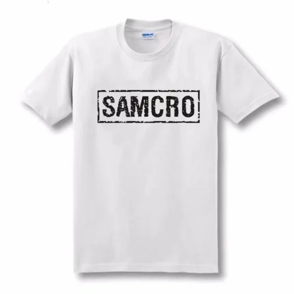 Sons of Anarchy SAMCRO Print T-shirt Men Women Trend Hip Hop Rock Oversized Short Sleeve Tee Cotton T Shirts Clothes Tops 65051 1