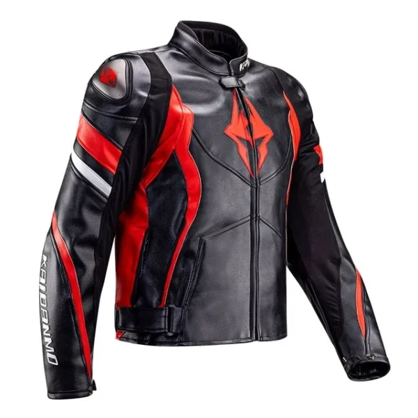 New Men's Women's KAIDANMO Motorcycle Racing Jacket AVRO PU Microfiber Leather Jacket Waterproof Lining Cycling Jacket 1