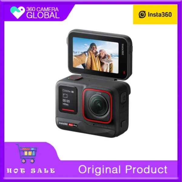 Insta360 Ace Pro - 8K/4K Leica Action Camera, Flagship 1/1.3 1