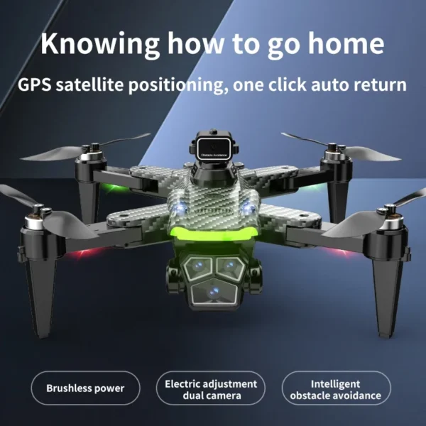 Mijia S196 Drone 6K 8K 5G WIFI HD Dual Camera Aerial Photography Automatic Return Obstacle Avoidance Drones 7.4V Long Endurance 2