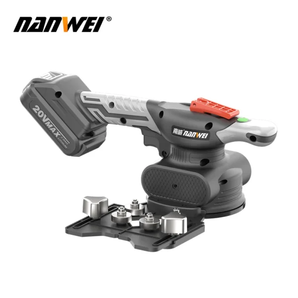 NANWEI Professional Wireless Tile Leveling Machine Tile Floor Portable Power Tool Battery Wall Tile Vibration Leveling Tools 2