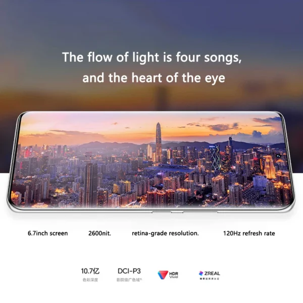 HONOR 100 5G Smartphone 6.7'' OLED Curved Screen Snapdragon 7 Gen3 Octa Core 50MP Triple Cameras 100W SuperCharge Mobile Phone 6