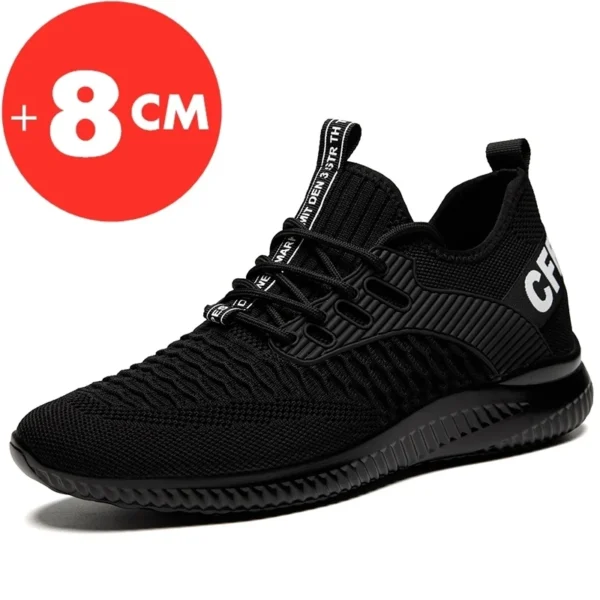 New 2024 Sneakers Man Elevator Shoes Height Increase Shoes for Men Insoles 8CM Sports Heightening Shoes Tall Shoes 39-43 1