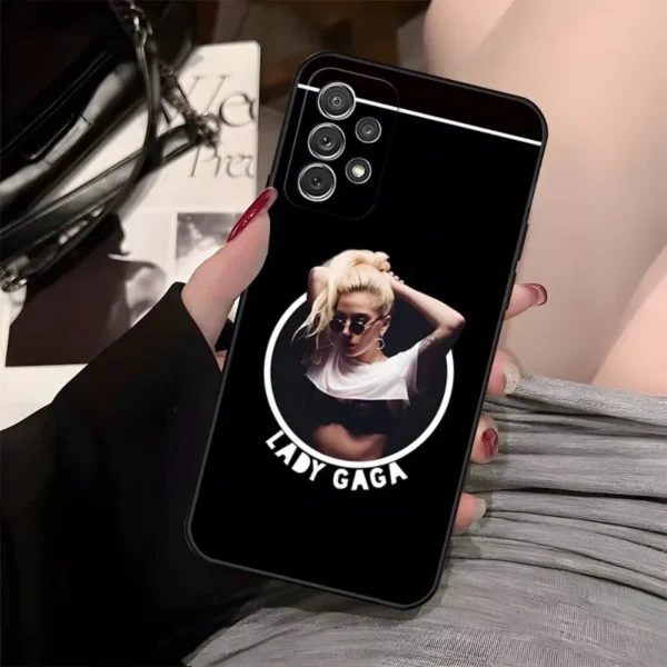 Chromatica Lady Gaga Phone Case For Samsung Ultra 22 30 21 S6 10 5g E 20 Fe 7 8 9 Plus S Edge Pro Smartphone Cover