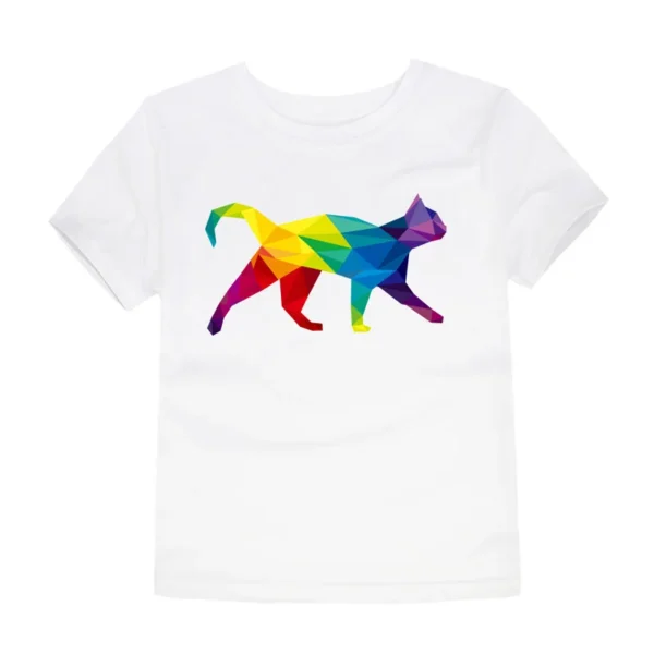 Kids T Shirt Summer Girls Boy T Shirts for Boys Tops Kids 2 3 4 5 6 7 8 9 10 11 12 13 14 Years Cool Toddler Boy Girl Clothes Tee 6