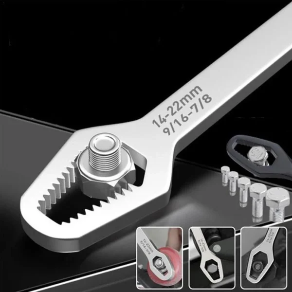 8-22mm Universal Torx Wrench Self-tightening Adjustable Glasses Wrench Board Double-head Torx Spanner Hand Tools for Factory 1