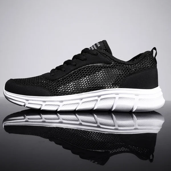 Summer Mesh Shoes Men Sneakers Breathable Light Men's Casual Shoes Lace-Up Walking Footwear Tenis Masculino Zapatillas Hombre 3