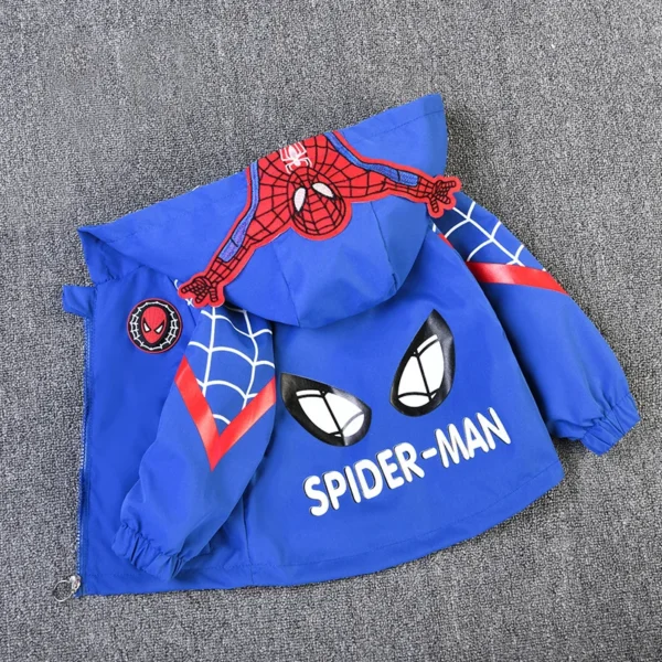 Winter Autumn Marvel Spiderman Children Boys Hooded Sweatshirts Clothes For Kids Plus Pullovers Tops Teen Boys Hoodie Set 4