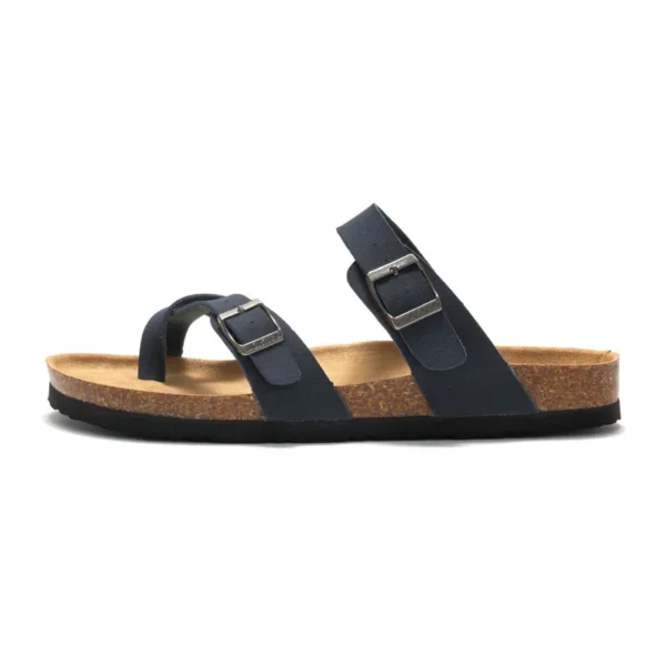 Summer Men's Cork Slippers Fashion Men's Sandals Outdoor Couple Beach Sandals Men Shoes 6