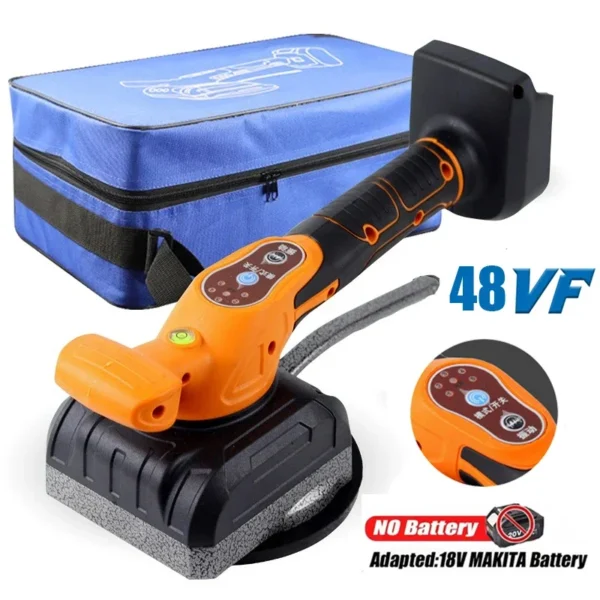 Professional 48VF Automatic Electric Tiling Machine 5 Gears Rechargeable Floor Laying Leveling Tool Bubble Leveler Power Tools 1