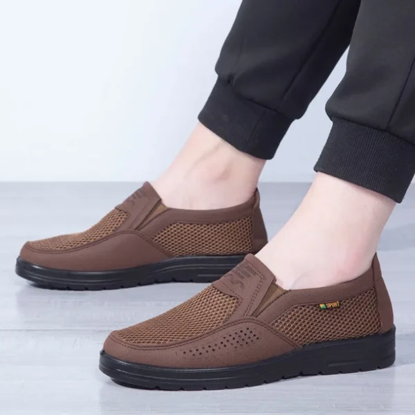 2023 Summer Hot sale Sneakers Men Fashion Casual Walking Shoes  Breathable Mens Loafers Zapatillas Hombre men casual shoes 4